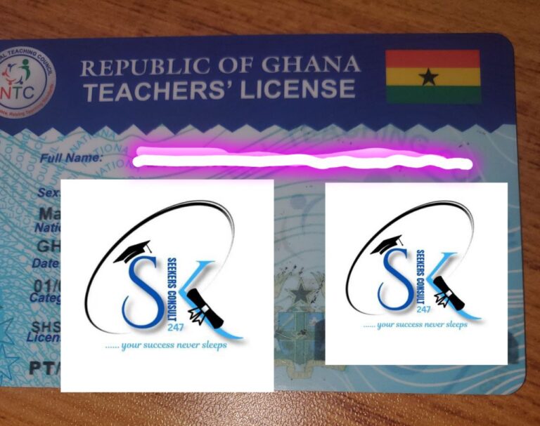 NTC Teacher License Number
