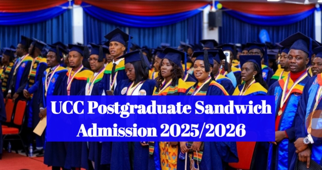 Applications are now open for the 3-Semester Bachelor of Education (Post-Diploma) Sandwich Programmes at the University of Cape Coast (Cohort 9 – 2025/2026 Academic Year).