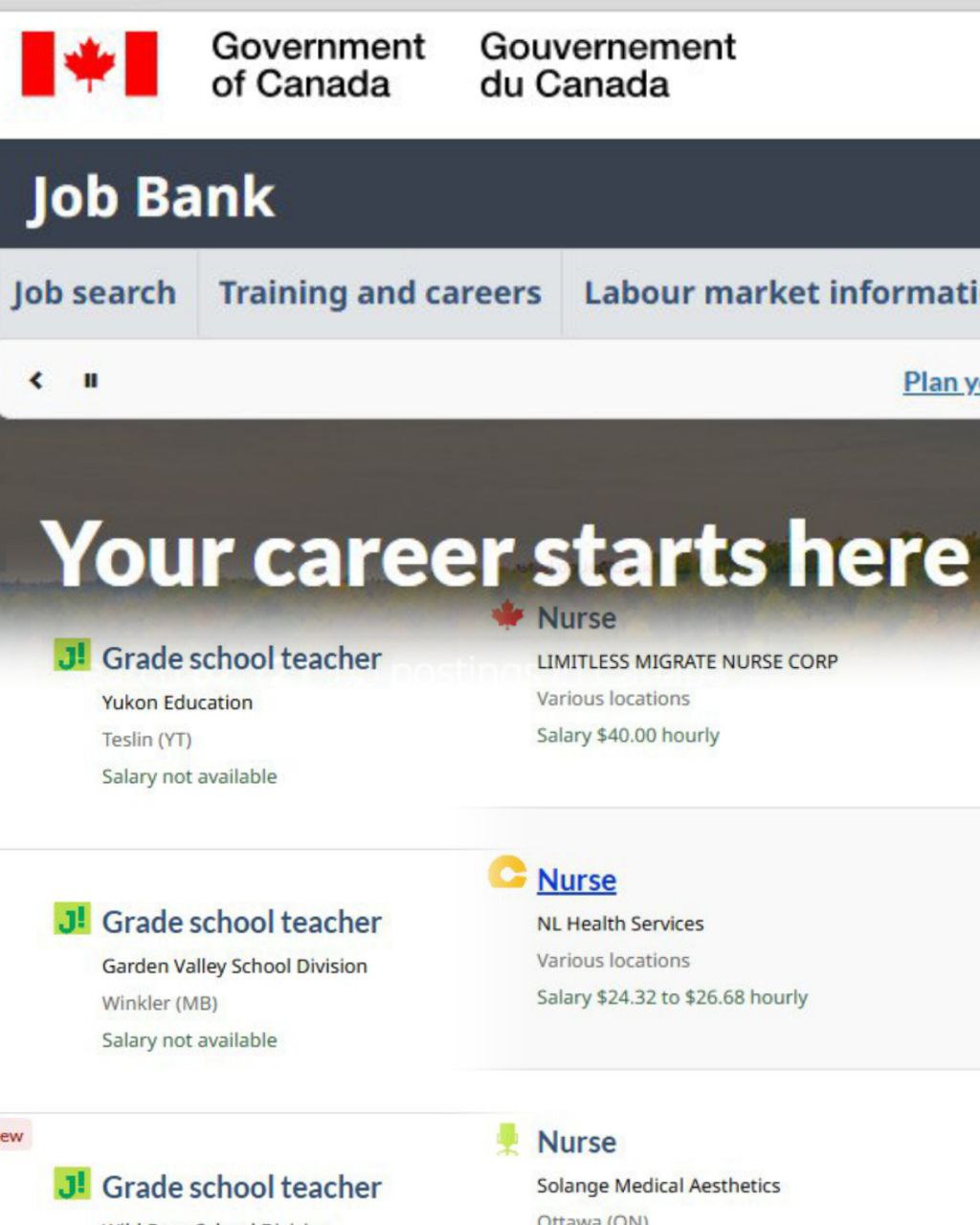 Finding Teaching, Nursing, and Other Jobs on Job Bank Canada: A Complete Guide for Foreigners