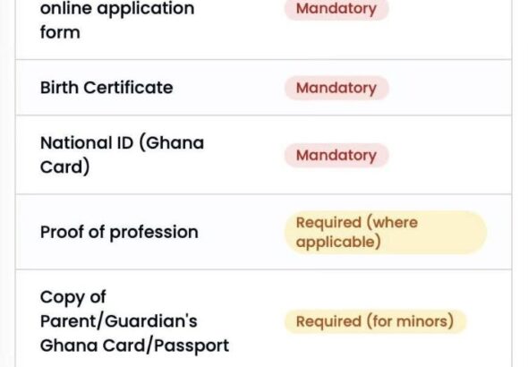 NEW APPLICATION FOR PASSPORT