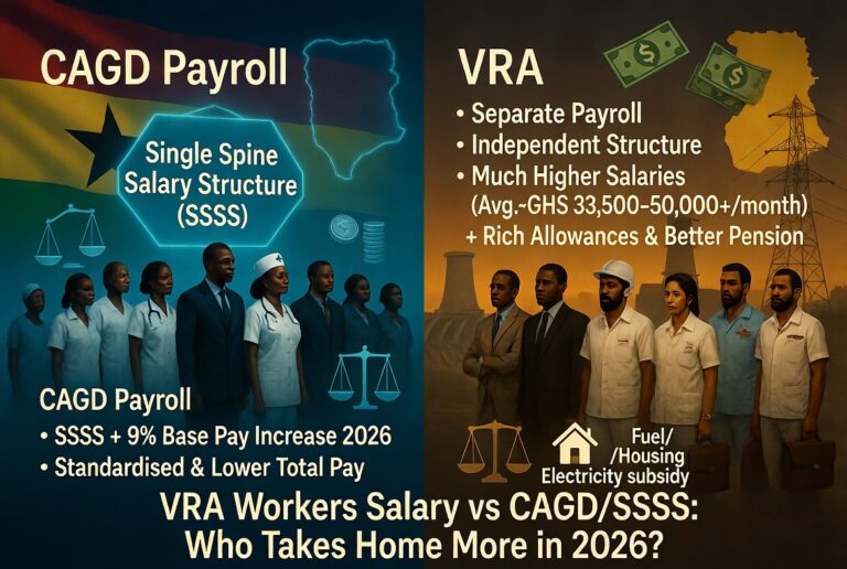 Volta River Authority (VRA) Salary Overview