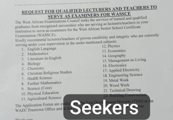 How to Become a BECE or WASSCE Examiner with WAEC: Download and Apply - Check How much WAEC Pays
