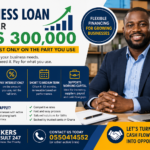 How to Apply for a Business Loan of Over GHS 300,000 and Pay Interest Only on the Part You Use
